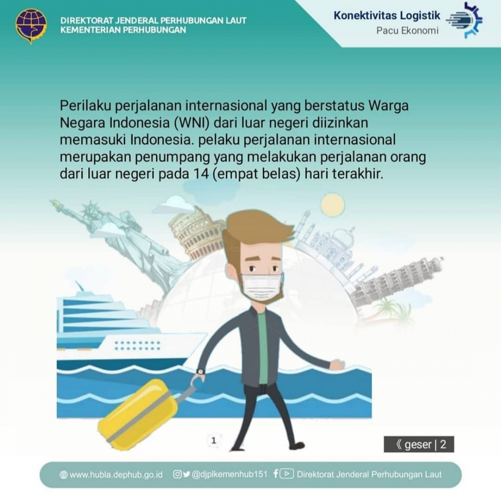 ”Syarat Perjalanan Dengan Transportasi Laut”