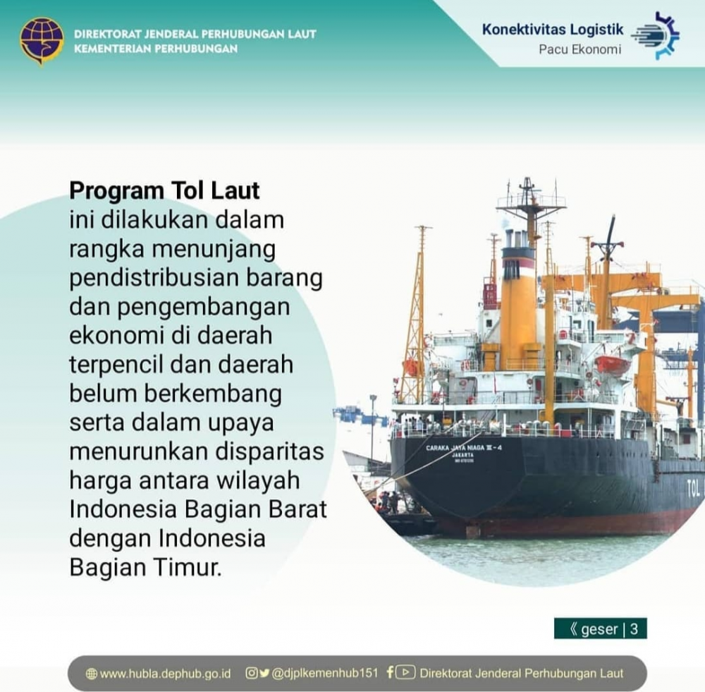”Mengenal Konsep Tol Laut”
