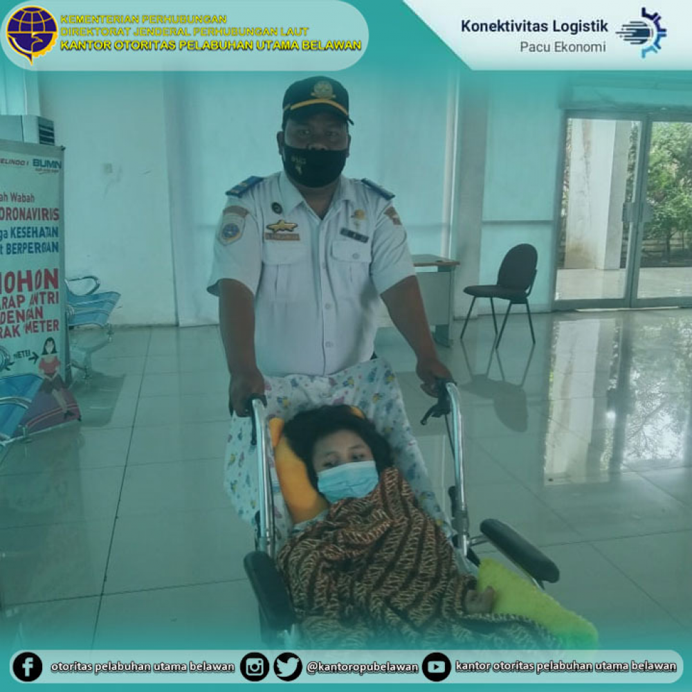 ”Kedatangan Kapal KM. Kelud di Terminal Bandar Deli Belawan”