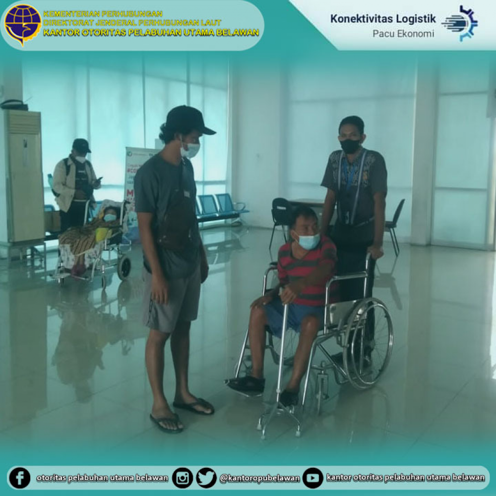 ”Kedatangan Kapal KM. Kelud di Terminal Bandar Deli Belawan”