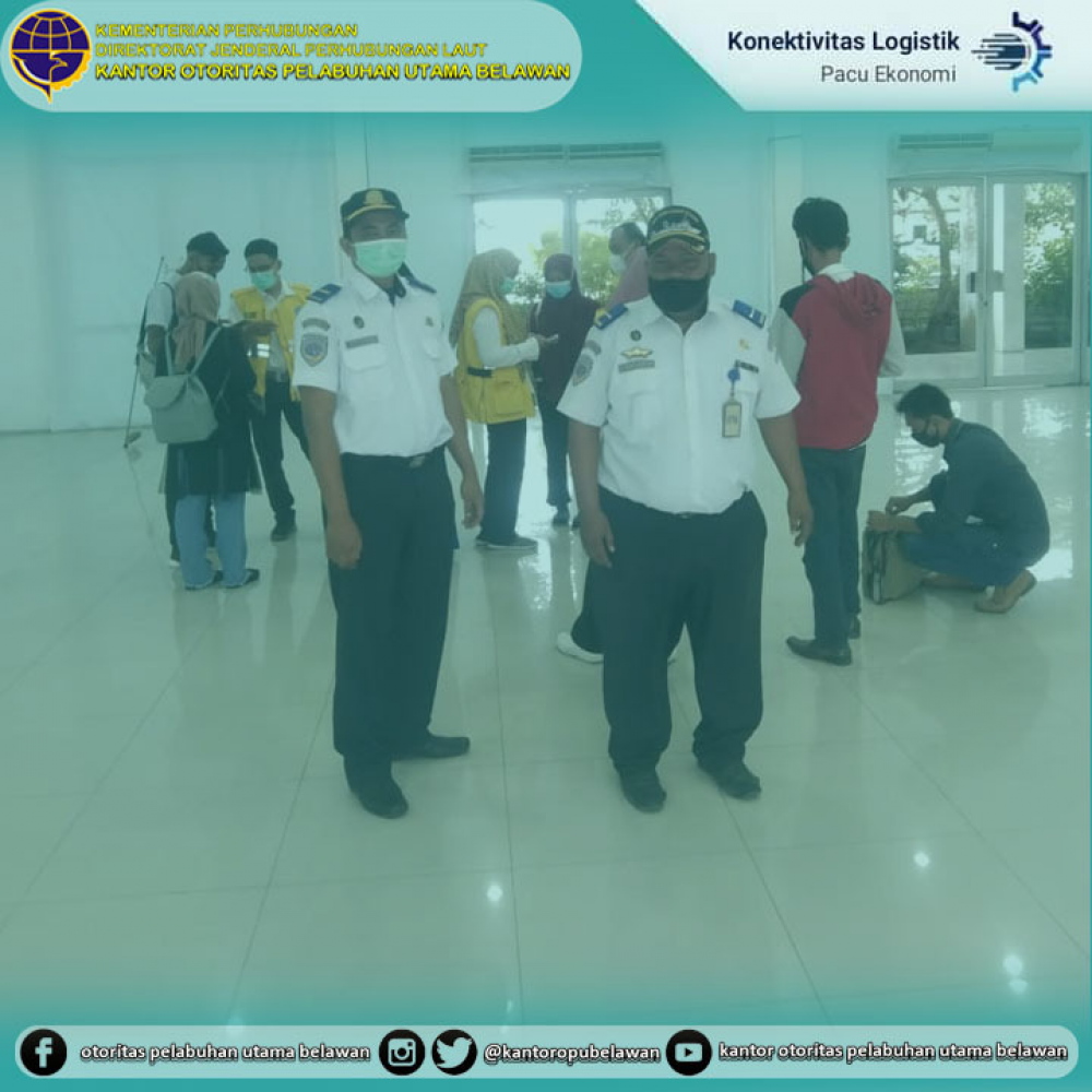 ”Kedatangan Kapal KM. Kelud di Terminal Bandar Deli Belawan”