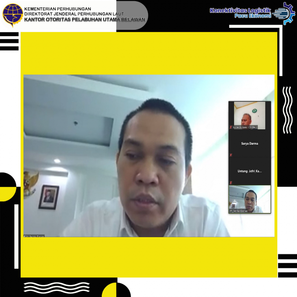 ”Pembahasan Permohonan Hal Guna Bangunan (HGB) TPK Belawan Fase 2”