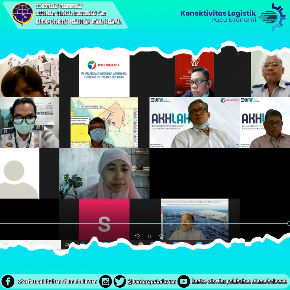 ”Pembahasan Rencana Penyesuaian Tarif Lift On / Tarif Lift Off, Gerakan Ekstra dan Pas Pelabuhan Terminal Petikemas Belawan PT Pelindo I (Persero)”