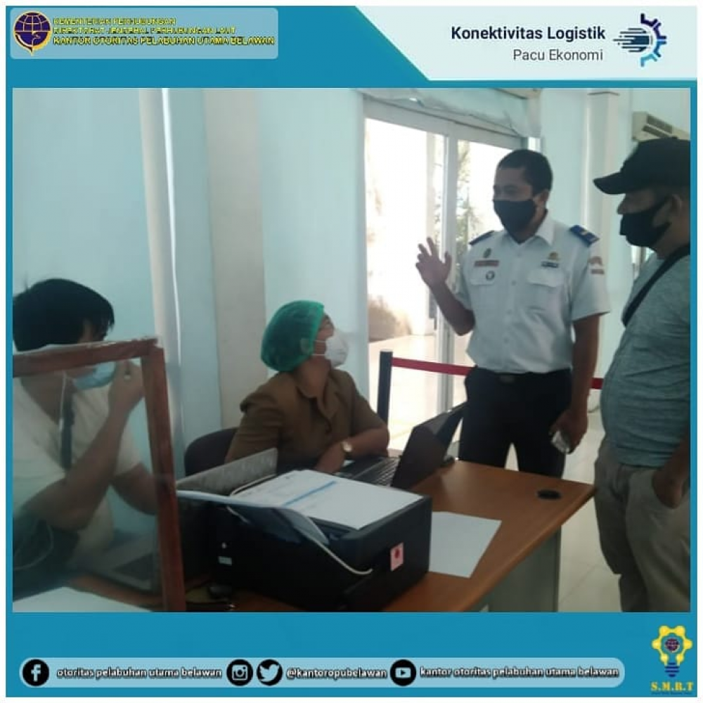 ”Keberangkatan Kapal KM. Kelud di Terminal Bandar Deli Belawan”