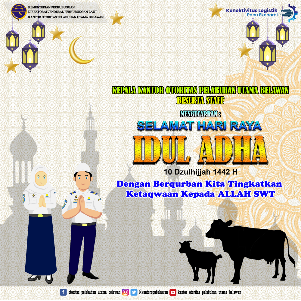 "Selamat Hari Raya Idul Adha 1442 H”