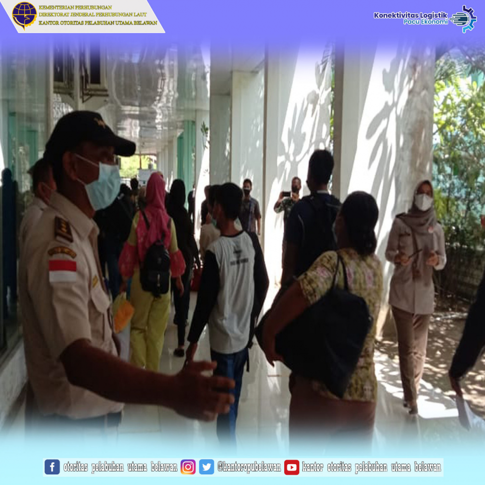 “Kedatangan Kapal KM. Kelud di Terminal Bandar Deli Belawan”