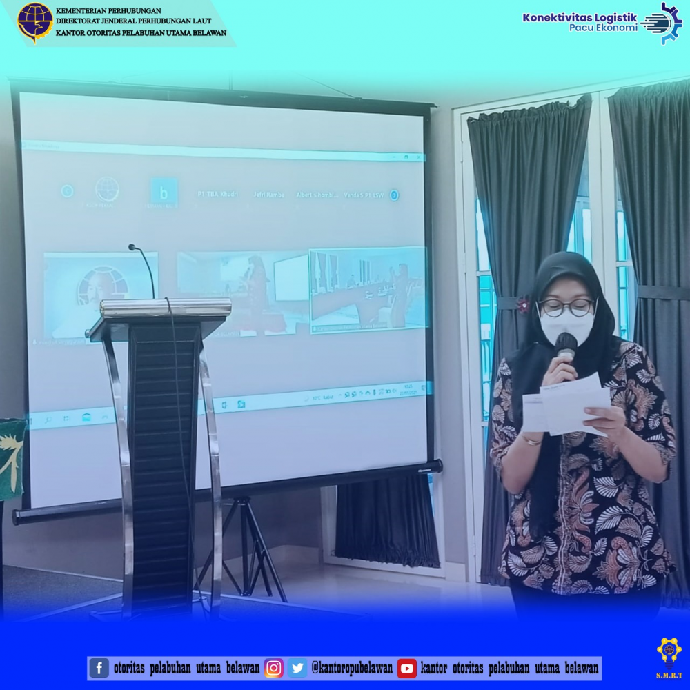 ”Rekonsiliasi Konsesi Eksisting T.W II Tahun 2021 Wilayah Koordinasi Kantor Otoritas Pelabuhan Utama Belawan”