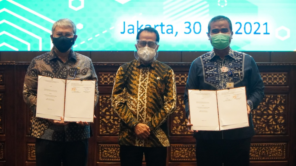 Perjanjian Kerjasama Pembangunan Pelabuhan Anggrek di Gorontalo Melalui Skema Pendanaan Kreatif KPBU Ditandatangani