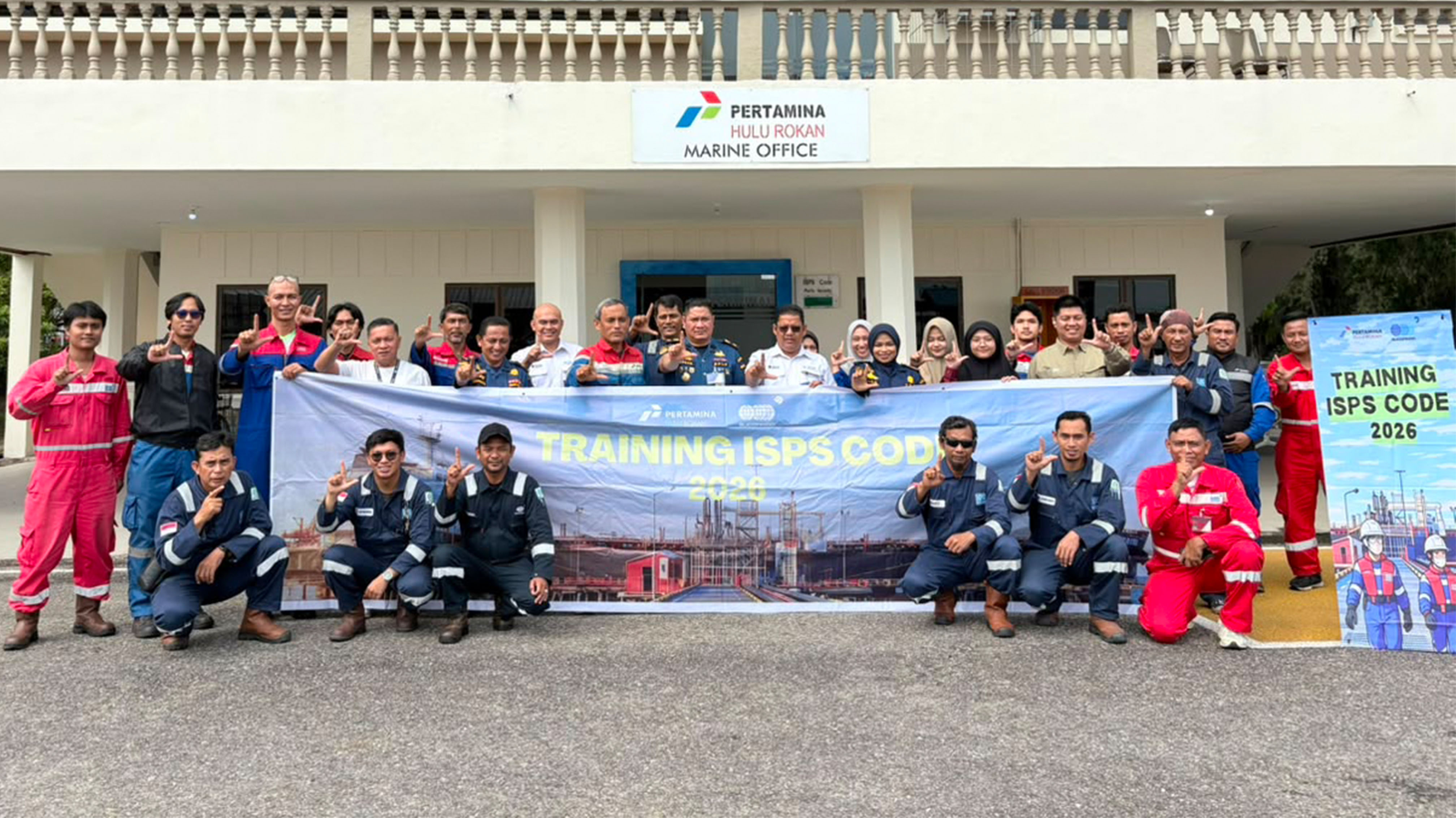 Kantor KSOP Kelas I Dumai Menghadiri dan Membuka Kegiatan Training IMO Model Course 3.24 dan 3.25 Di Terminal Untuk Kepentingan Sendiri (TUKS) PT. Pertamina Hulu Rokan - Dumai Terminal Tahun 2026