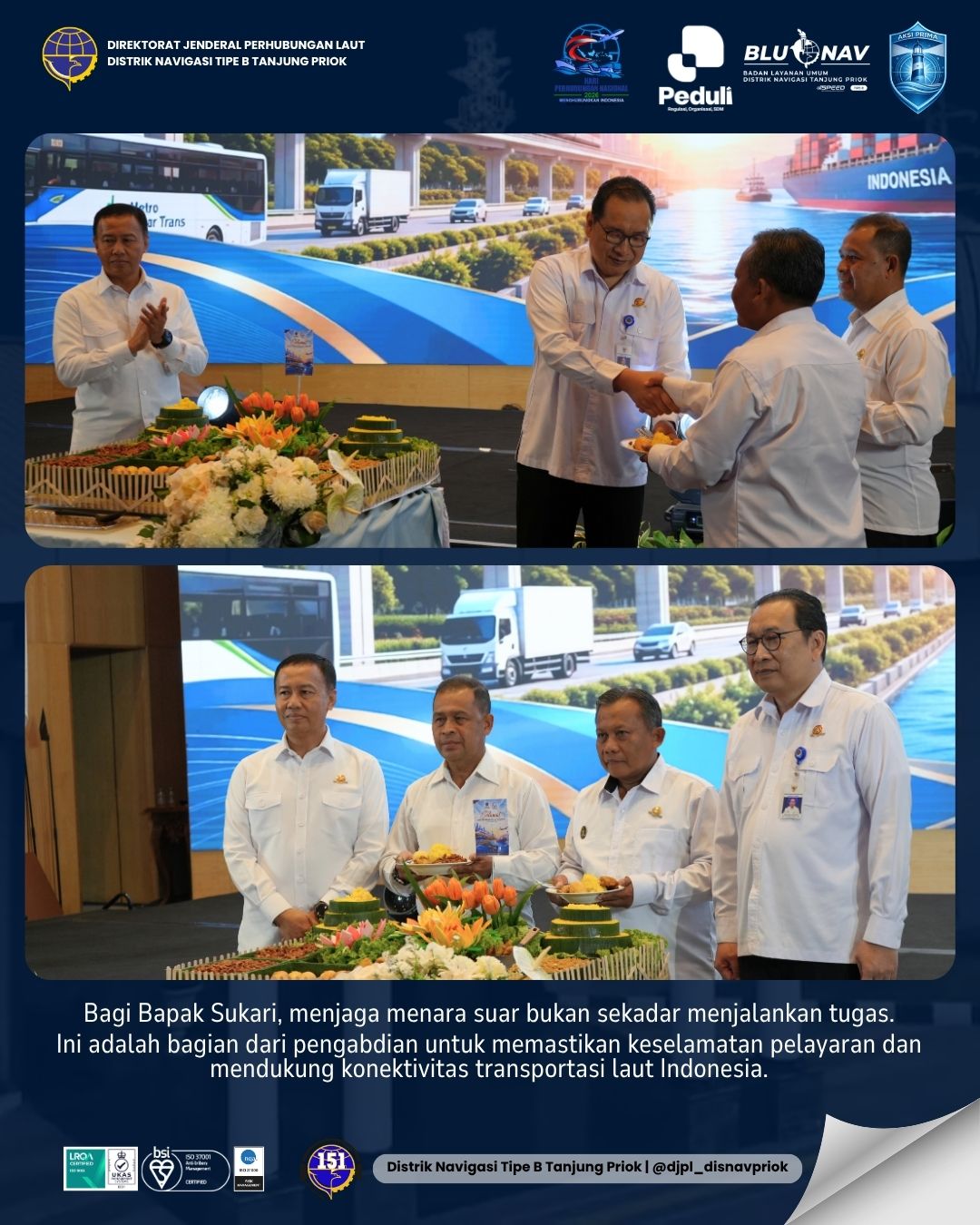 Dedikasi di Ujung Negeri, Sukari Raih Penghargaan Insan Transportasi Terbaik 2026