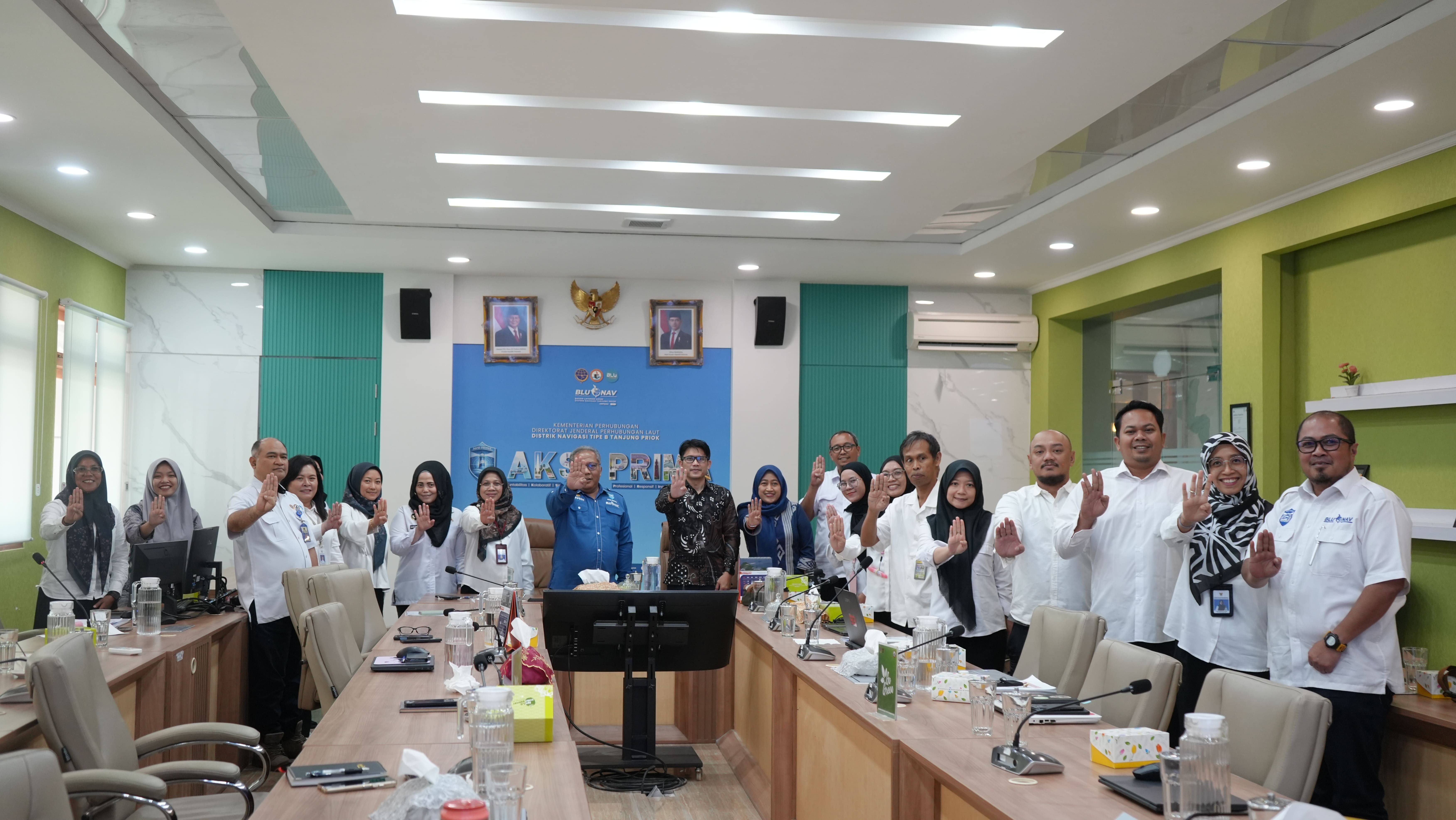 Disnav Tipe B Tanjung Priok Pertahankan Sertifikat ISO 37001:2025 Sistem Manajemen Anti Penyuapan