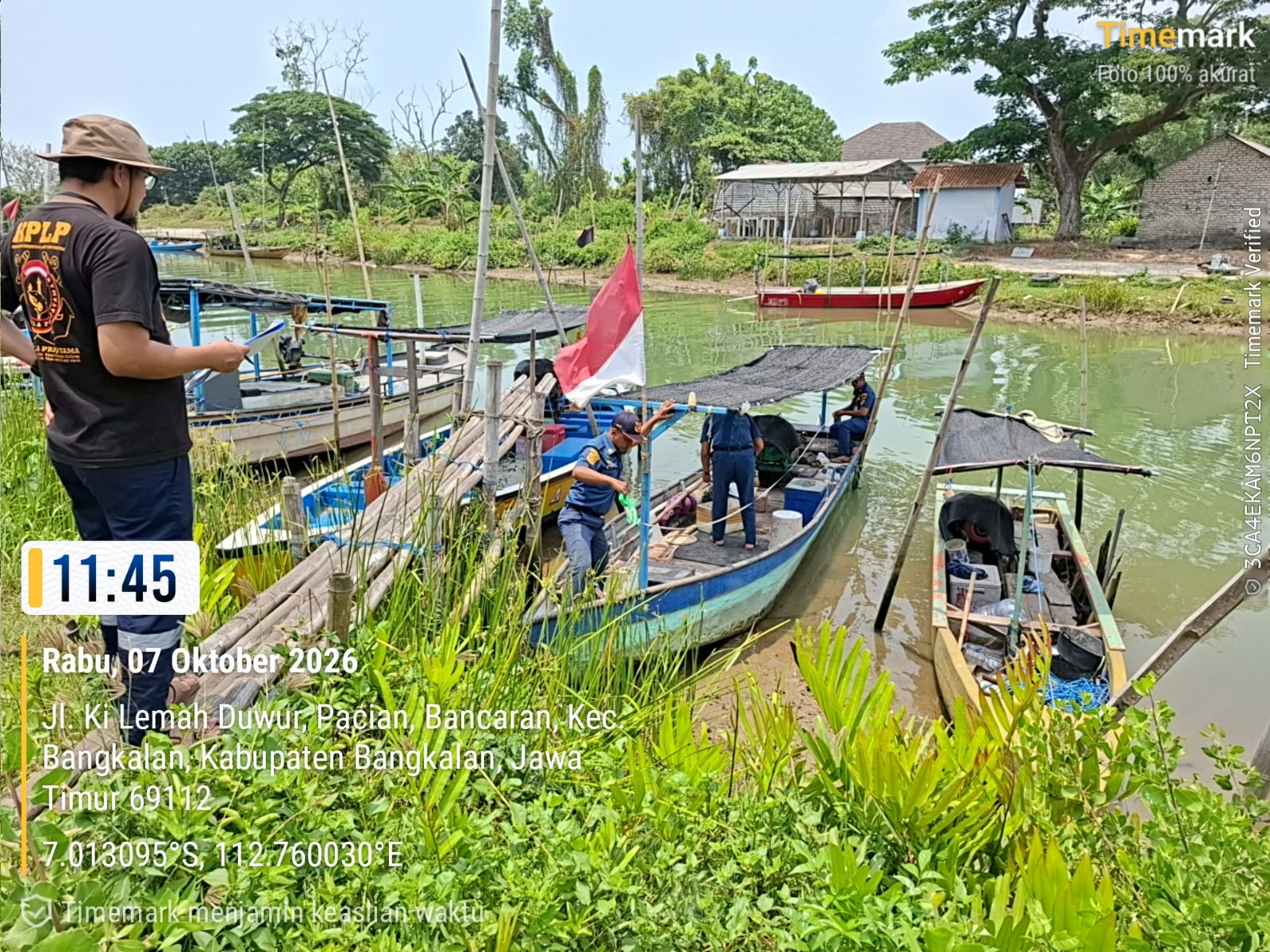 UPP Telaga Biru Ukur 48 Kapal Nelayan di Tiga Kecamatan Kabupaten Bangkalan