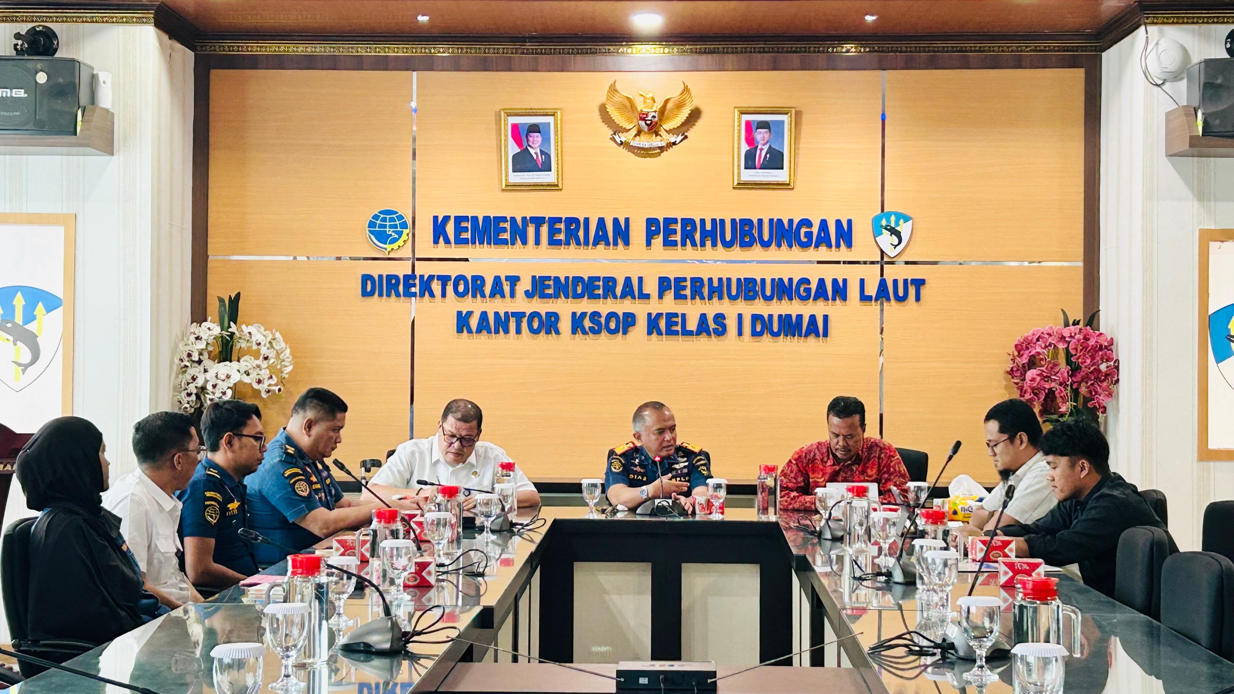 KANTOR KSOP KELAS I DUMAI MENERIMA KUNJUNGAN KERJA DARI KPPN DUMAI