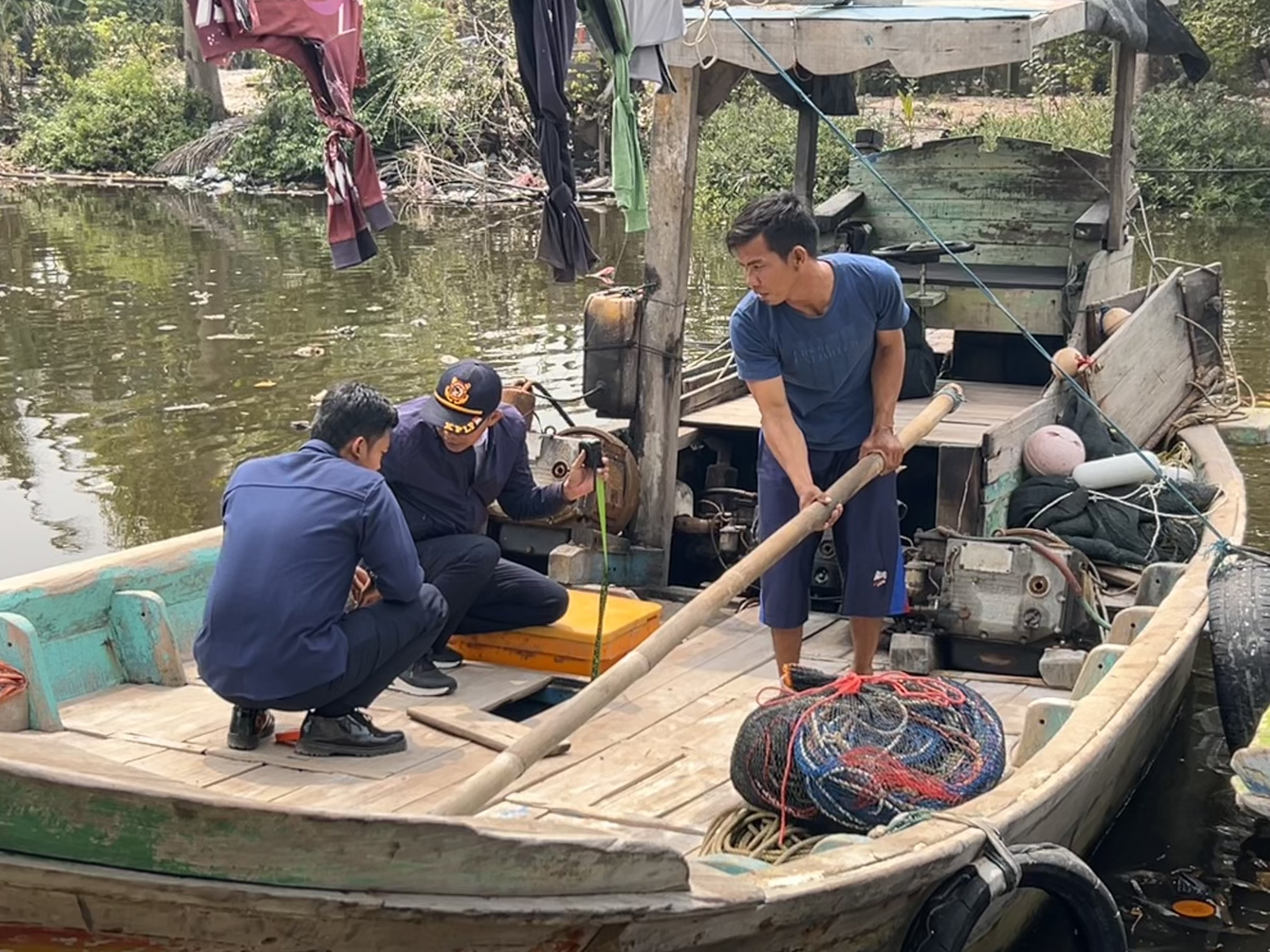 Bukan Sekedar Ukur Kapal: Langkah Pasti UPP Kelas III Karangantu Wujudkan Legalitas dan Keselamatan Nelayan
