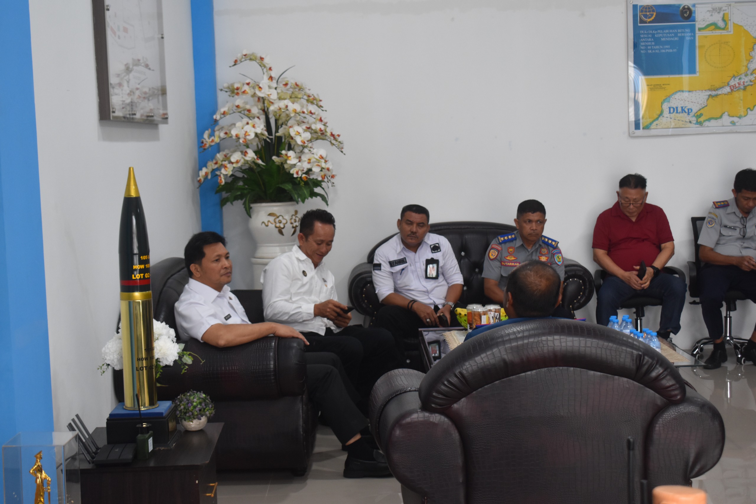 Kunjungan Wakil Bupati Bolaang Mongondow Dony Lumenta beserta Jajaran dan para pelaku usaha kapal tangkap ikan