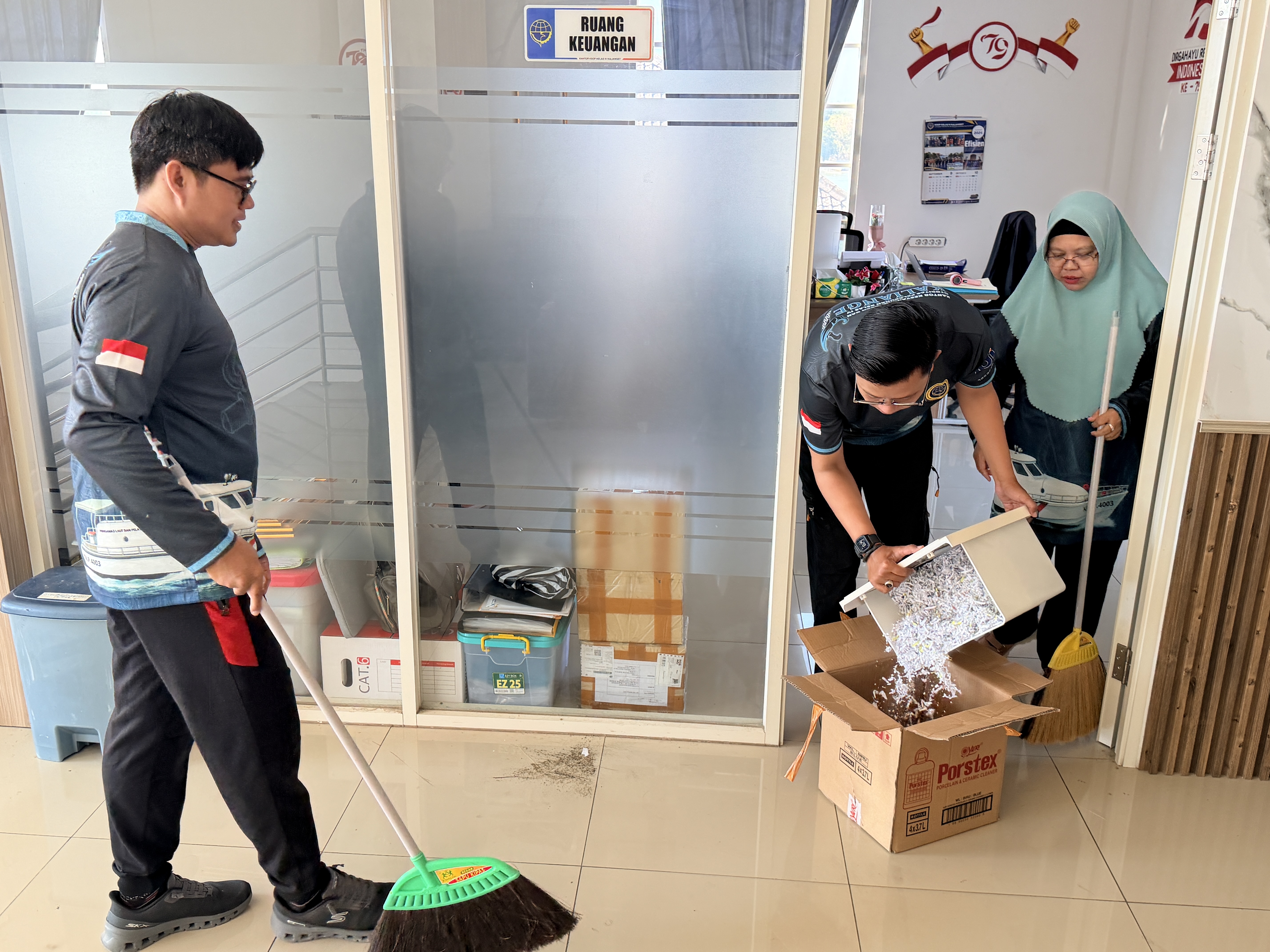 Giat Korve KSOP Kelas IV Kalianget dalam Rangka Hari Perhubungan Nasional ke-55