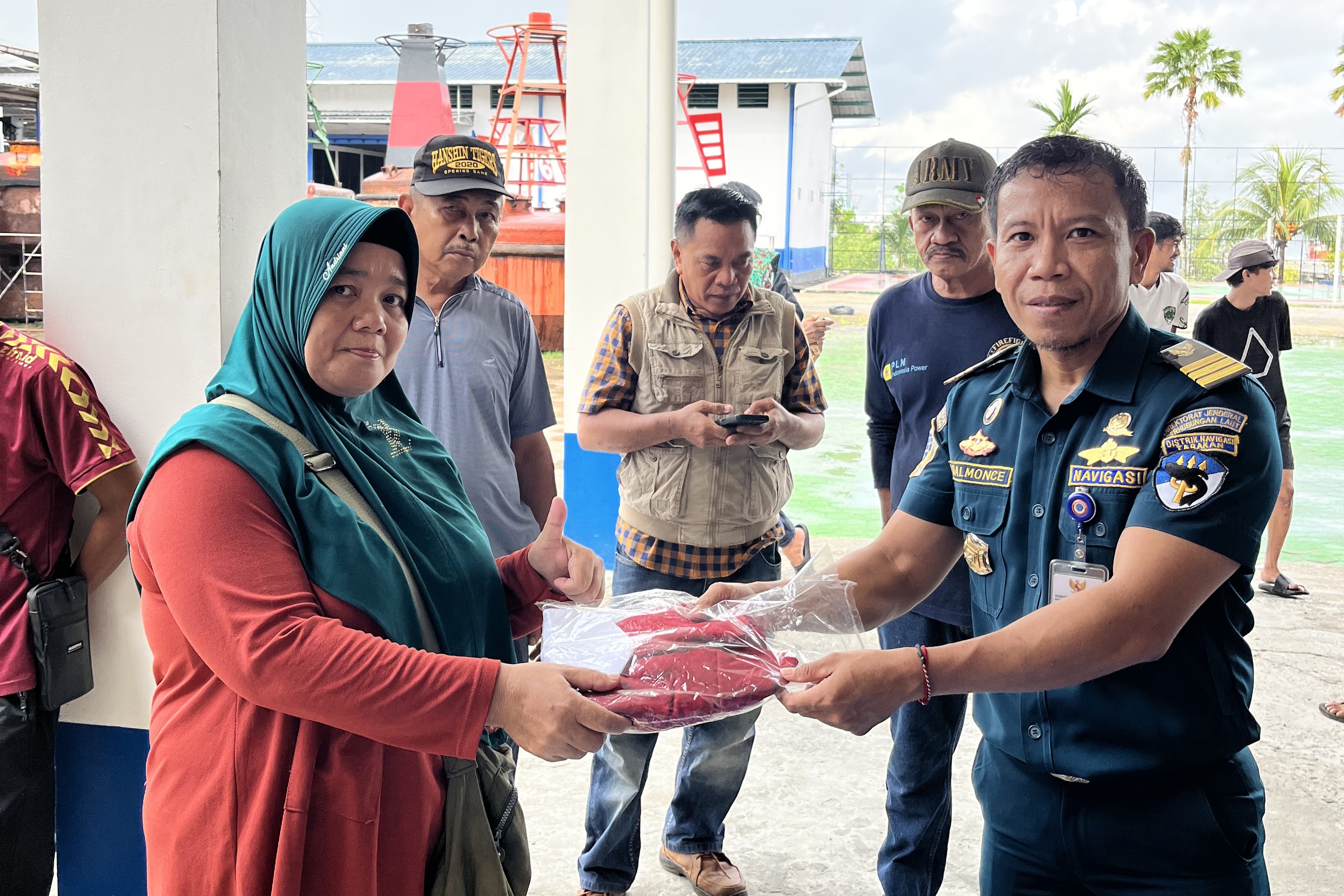 KEGIATAN PADAT KARYA DISTRIK NAVIGASI TIPE A KELAS III TARAKAN