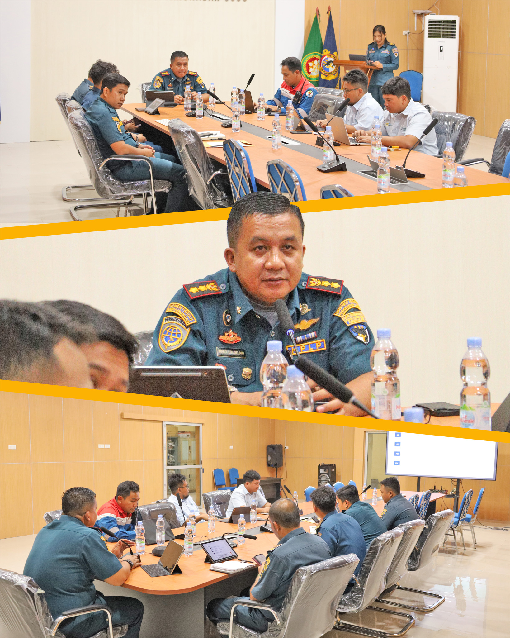 RAPAT TINDAK LANJUT LEGALITAS WILAYAH KEGIATAN SHIP TO SHIP (STS) CURAH KERING DAN CURAH CAIR