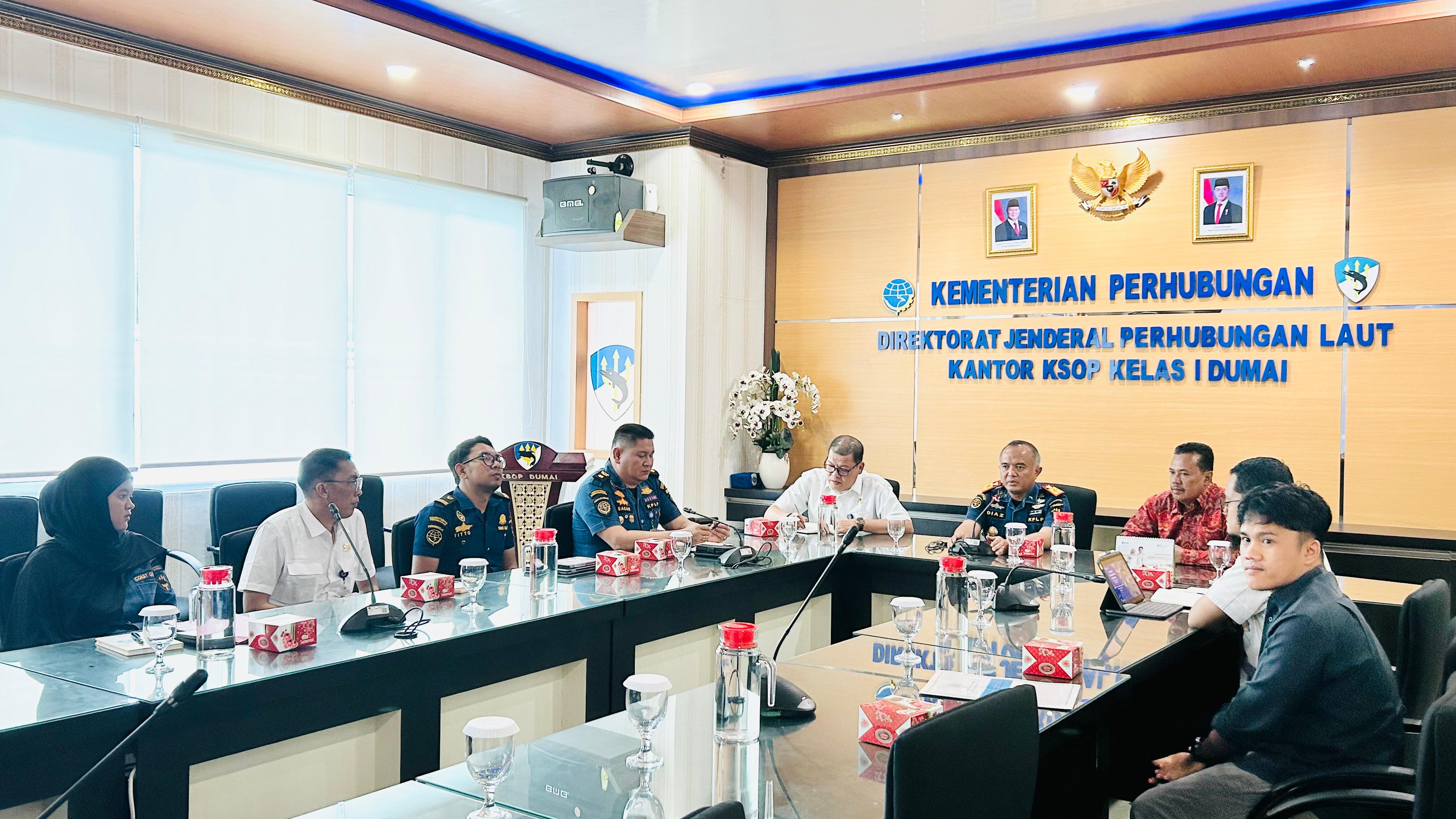 KANTOR KSOP KELAS I DUMAI MENERIMA KUNJUNGAN KERJA DARI KPPN DUMAI