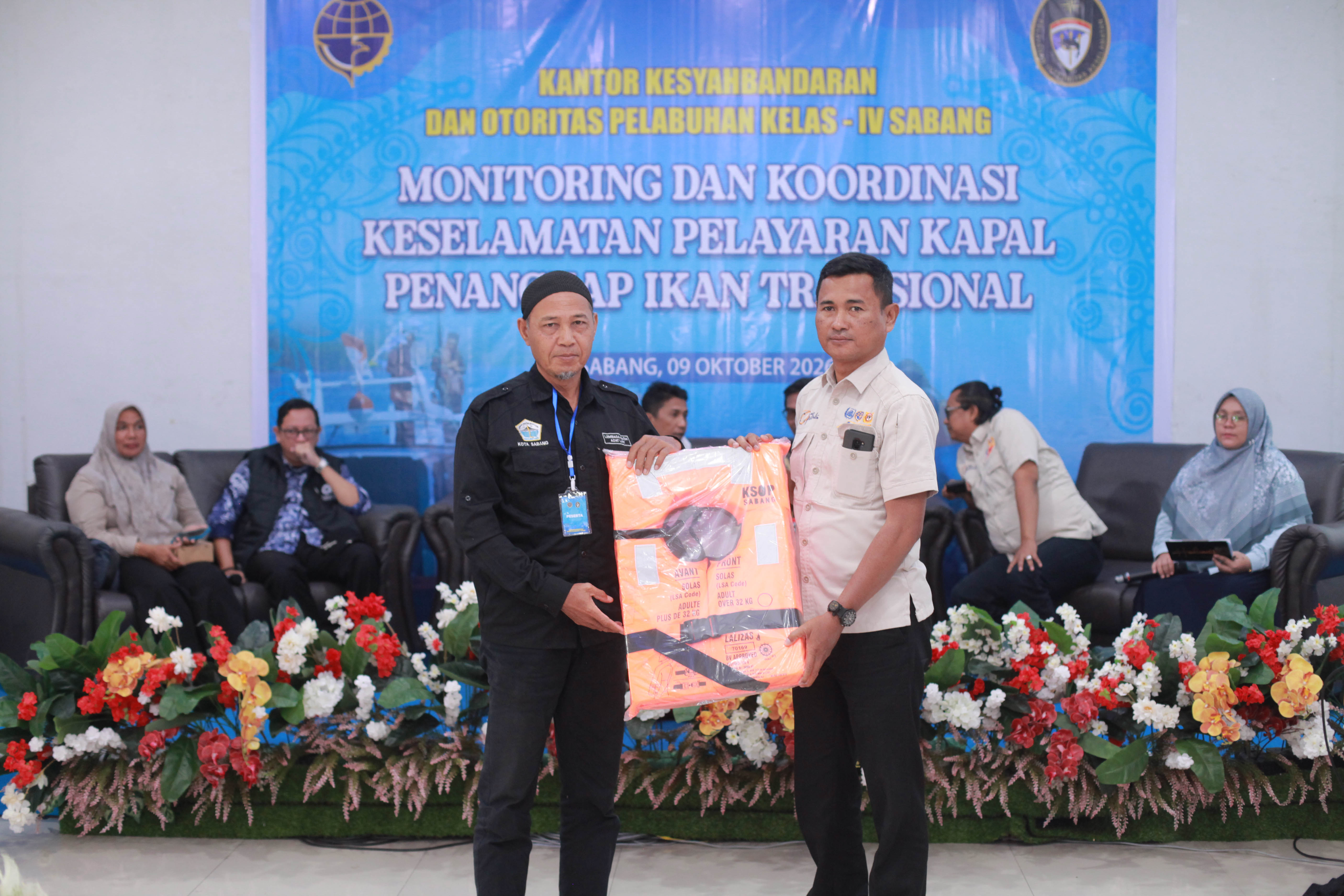 Perkuat Keselamatan Pelayaran, KSOP Sabang Gelar Monitoring dan Koordinasi Bersama Nelayan