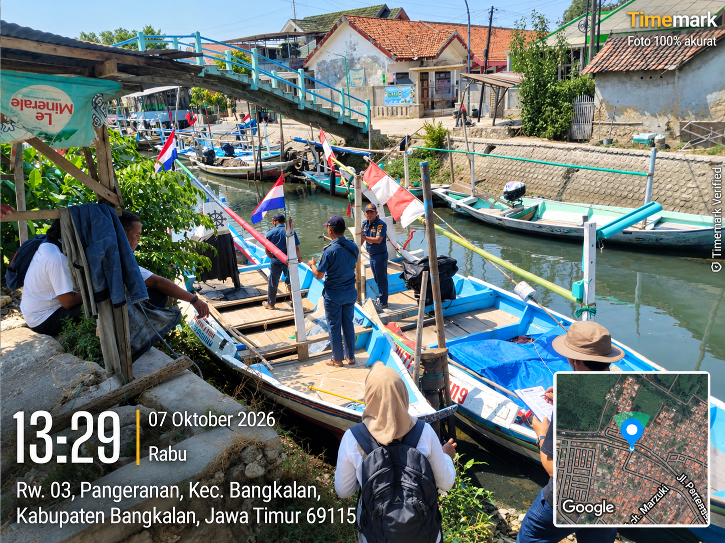 UPP Telaga Biru Ukur 48 Kapal Nelayan di Tiga Kecamatan Kabupaten Bangkalan