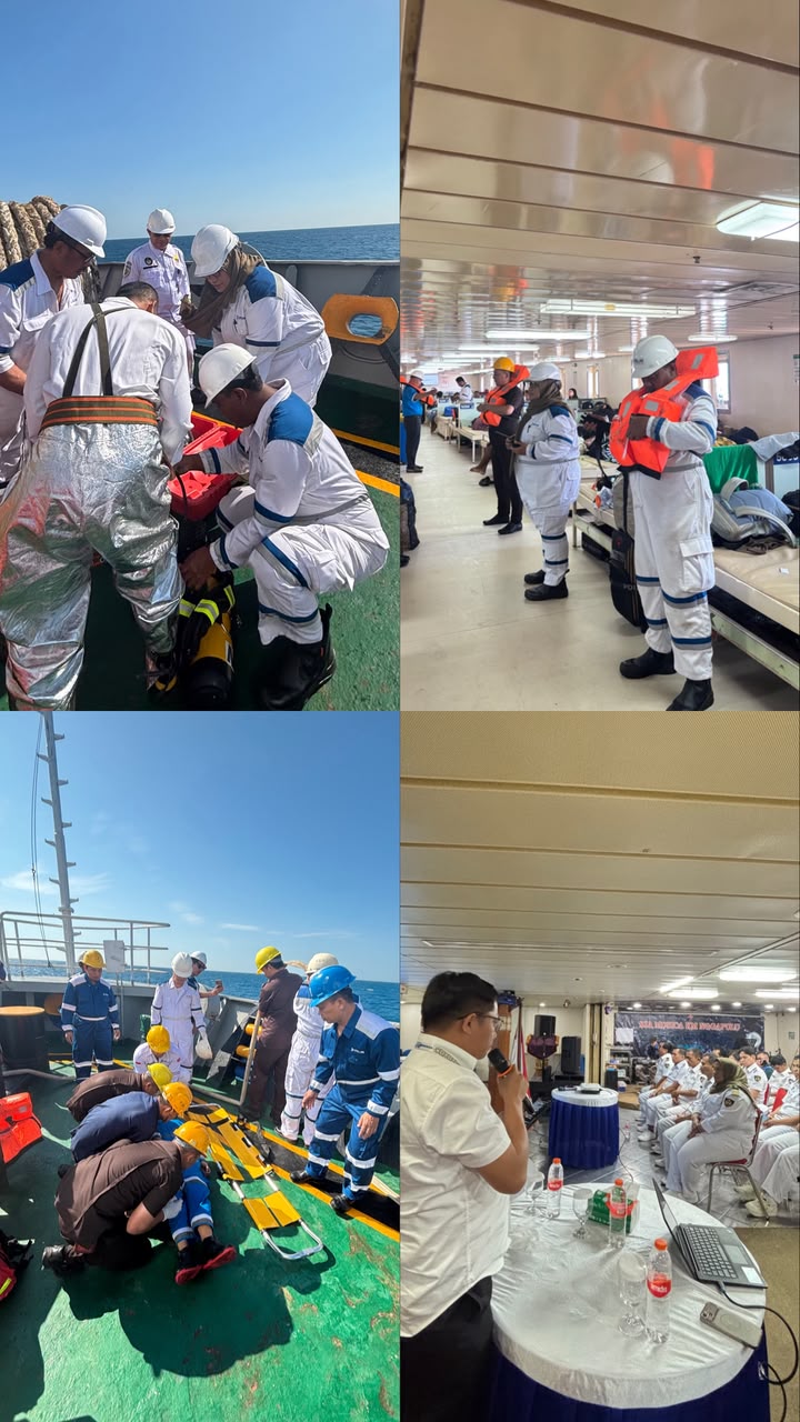 Kemenhub Perkuat Budaya Keselamatan Pelayaran Melalui Workshop Safety Training di Atas Kapal Pelni