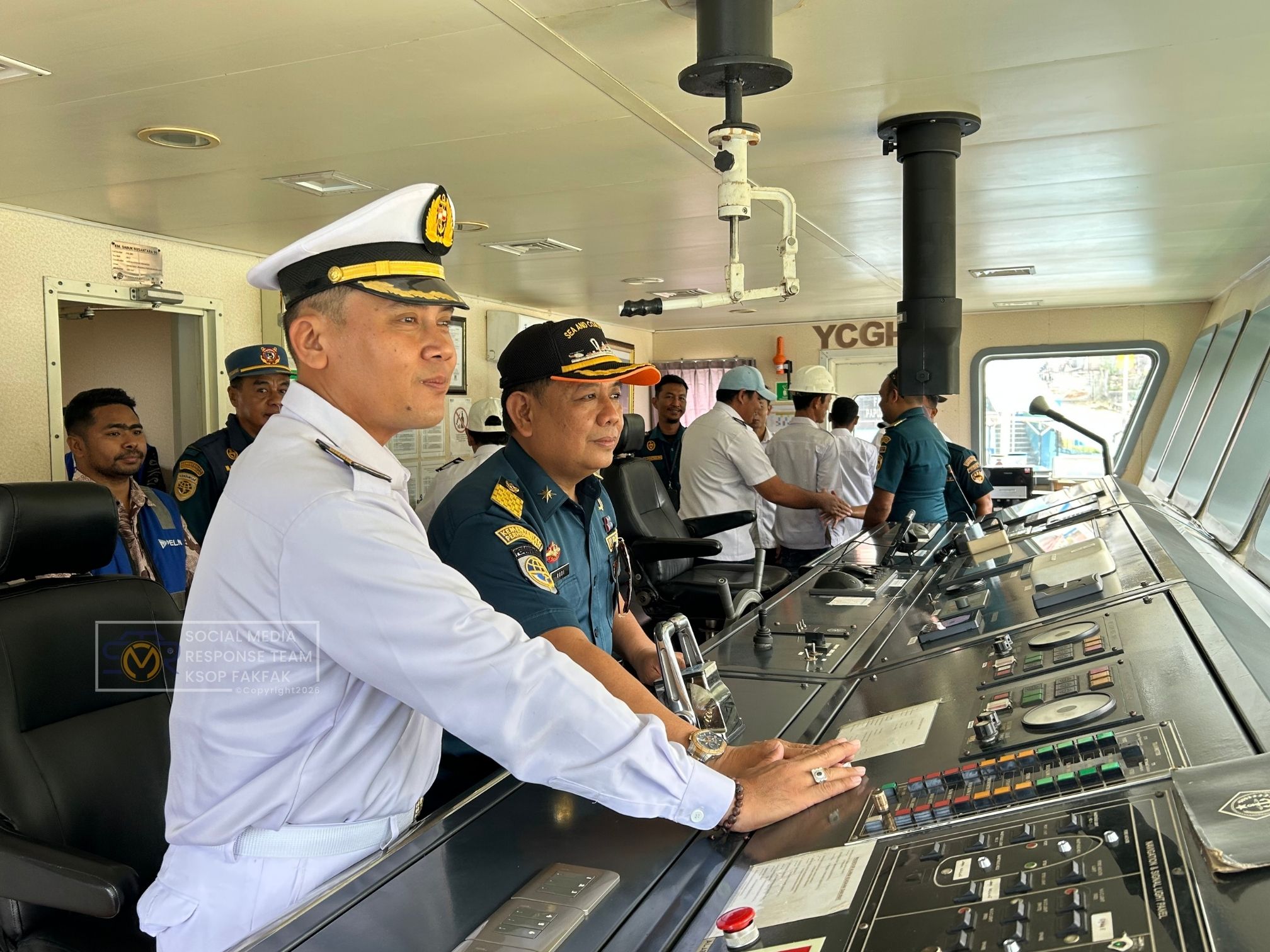 KSOP Kelas IV Fakfak Peringati Hari Pelaut Sedunia 2026 dengan Pembunyian Suling Kapal Serentak di KM. Sabuk Nusantara 96
