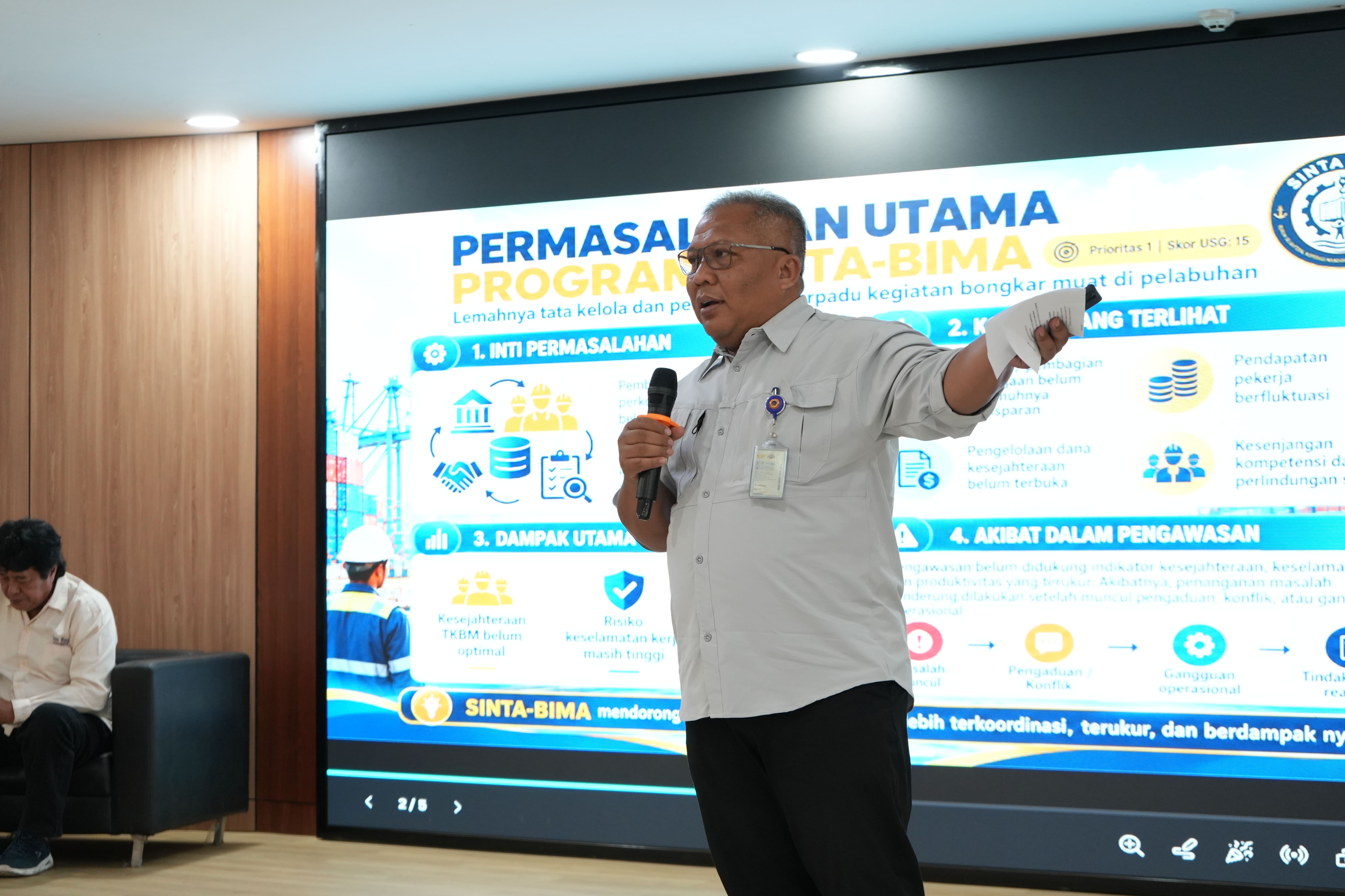 FGD Sosialisasi SINTA BIMA, Dorong Pengawasan Bongkar Muat Pelabuhan yang Transparan dan Terintegrasi