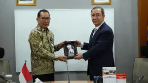 Pertemuan Dirjen Hubla dengan Delegasi Turkiye