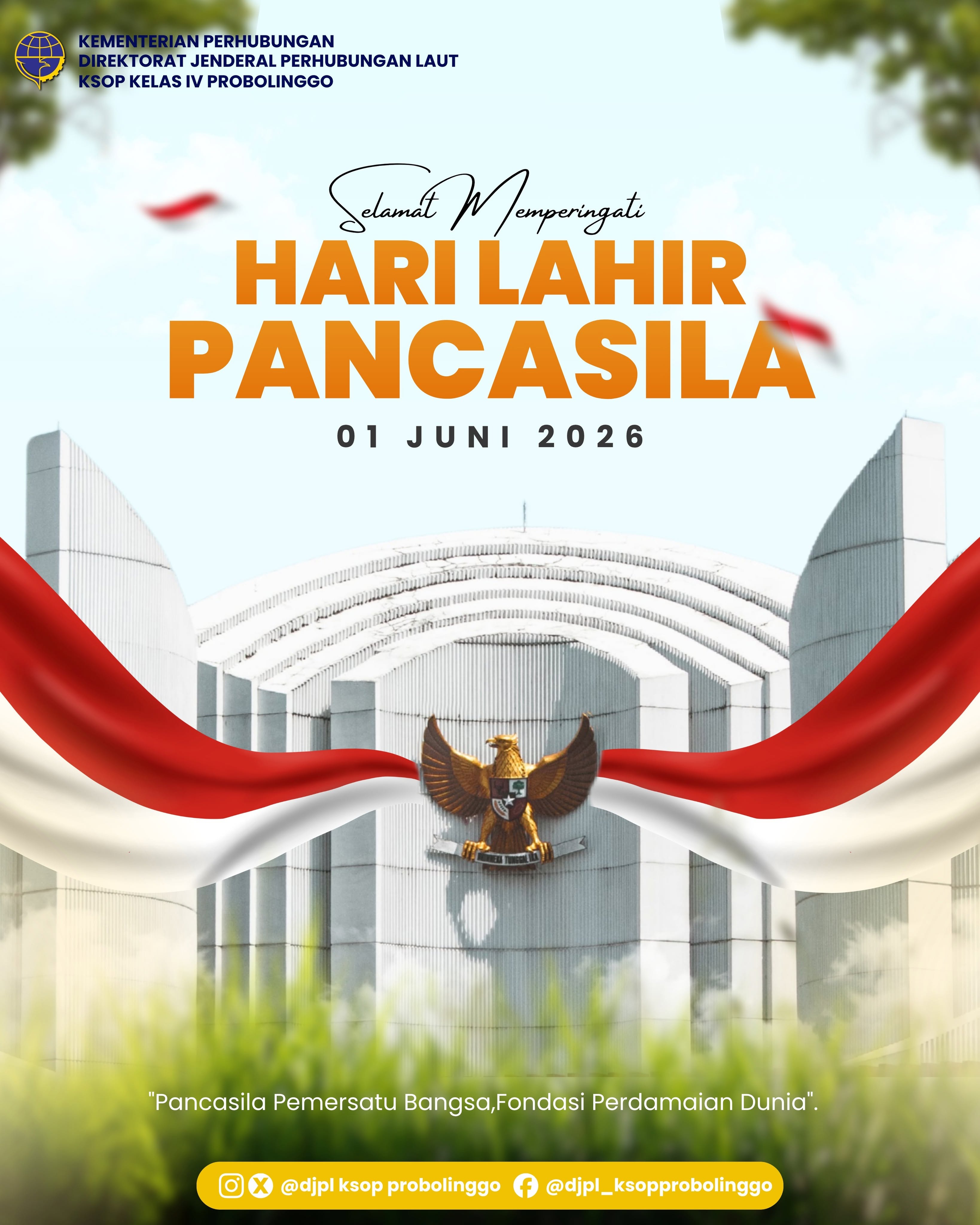HARI LAHIR PANCASILA 1 JUNI 2026