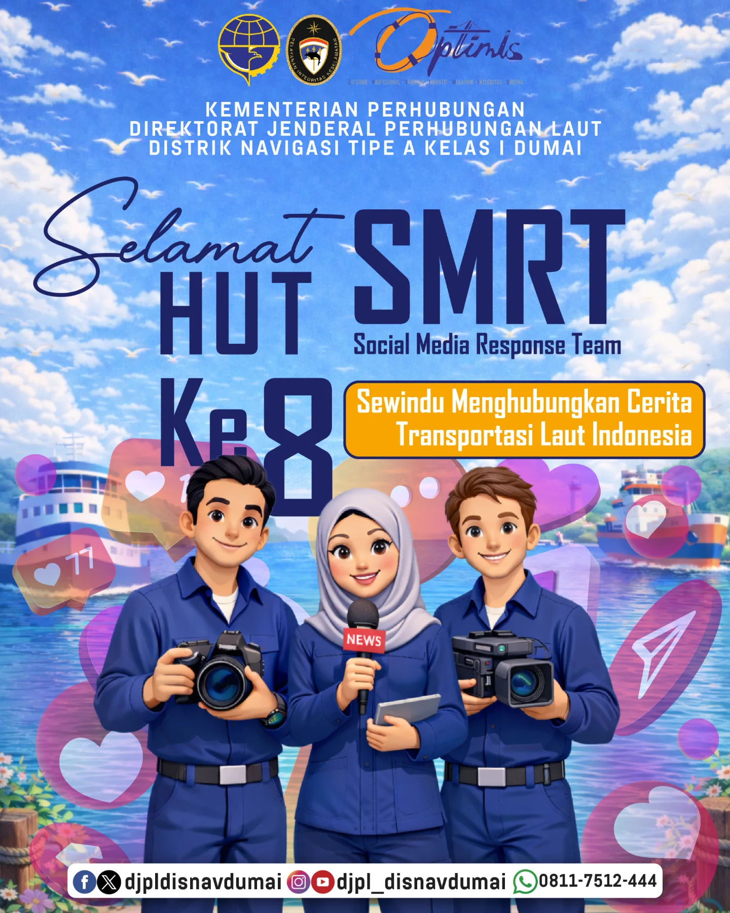 Selamat HUT Ke-8 SMRT