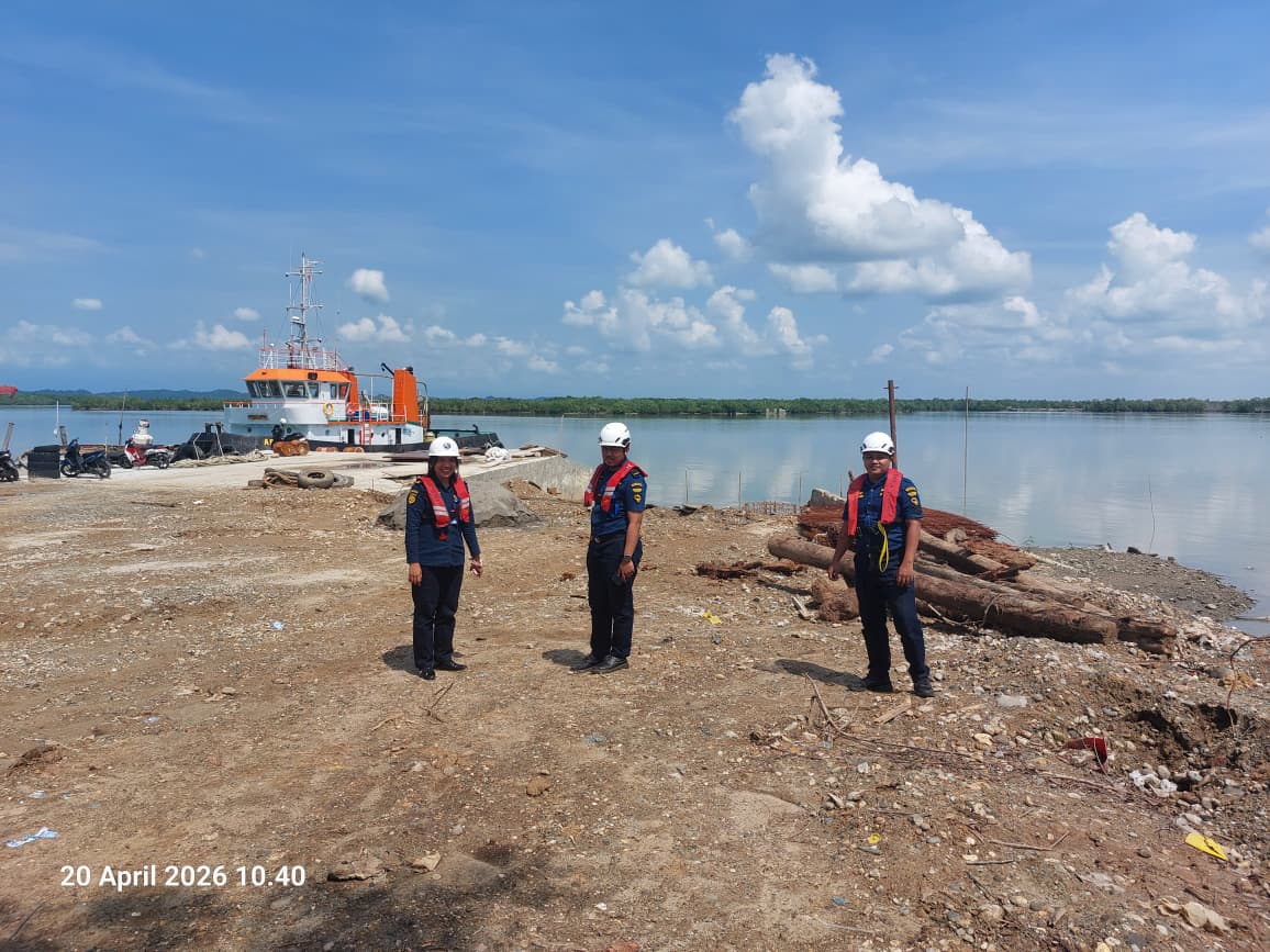 Monitoring di TUKS PT Pertamina EP oleh Tim LALA dan Usaha Kepelabuhanan