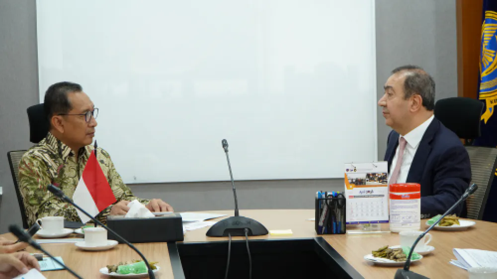 Pertemuan Dirjen Hubla dengan Delegasi Turkiye