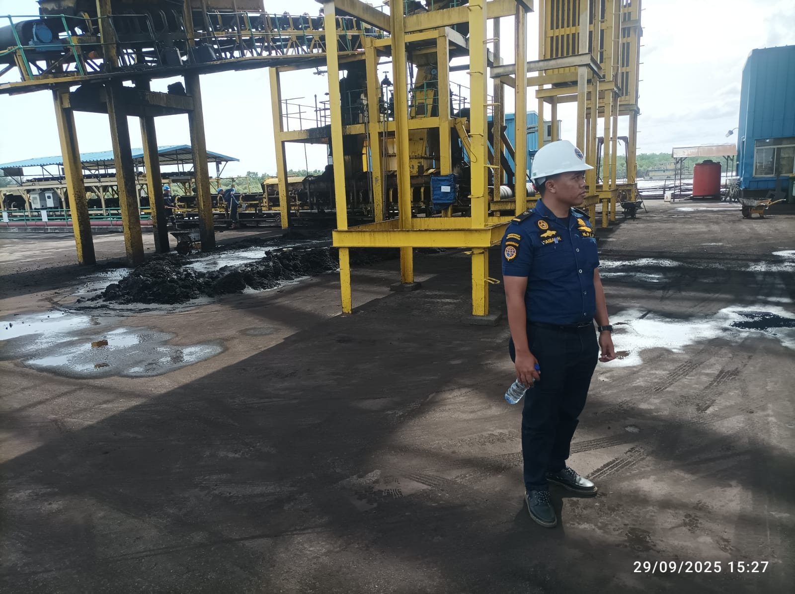 Monitoring di TUKS PT PLN Indonesia Power oleh Tim LALA dan Usaha Kepelabuhanan