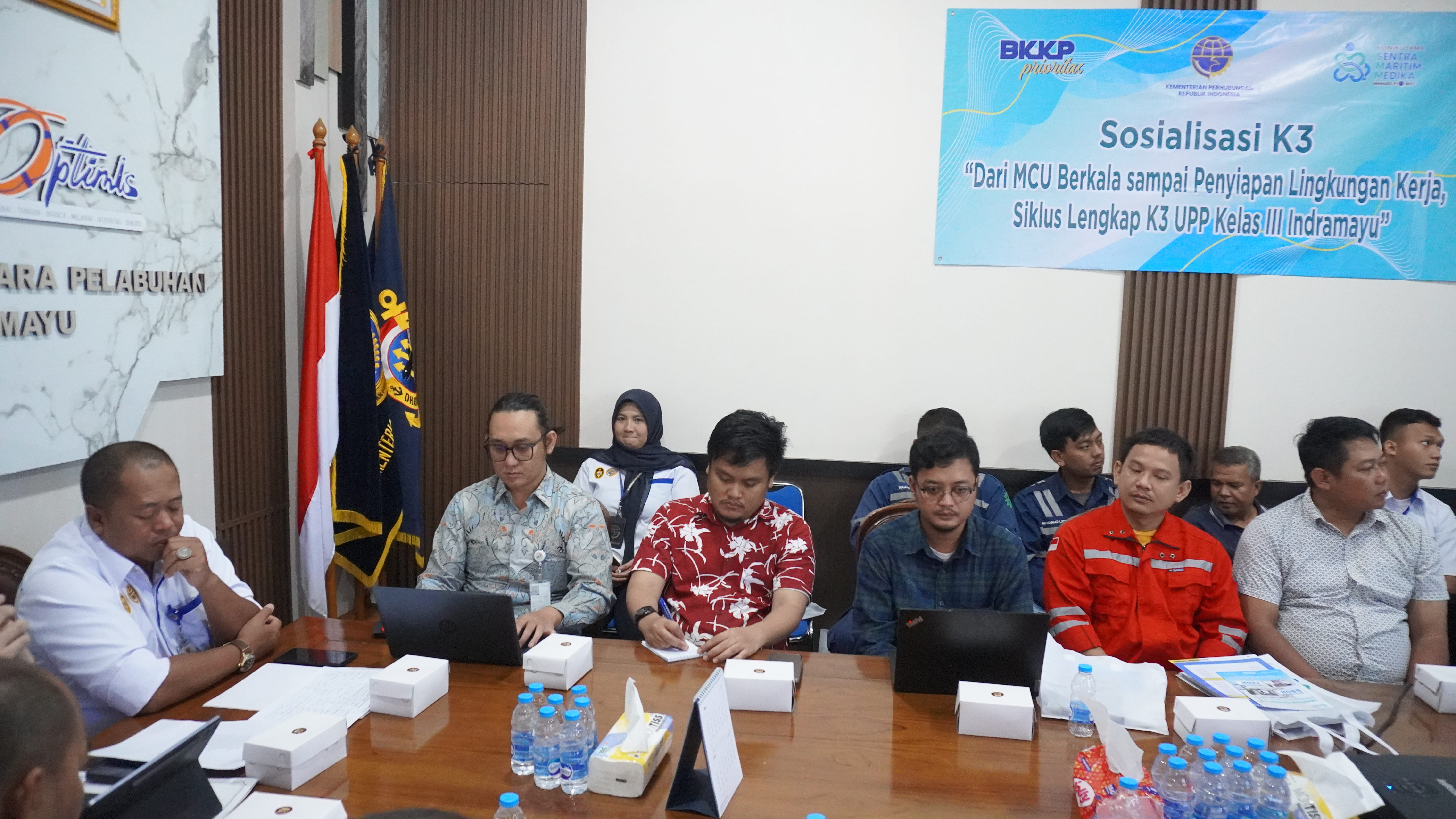 Sosialisasi K3 bersama BKKP