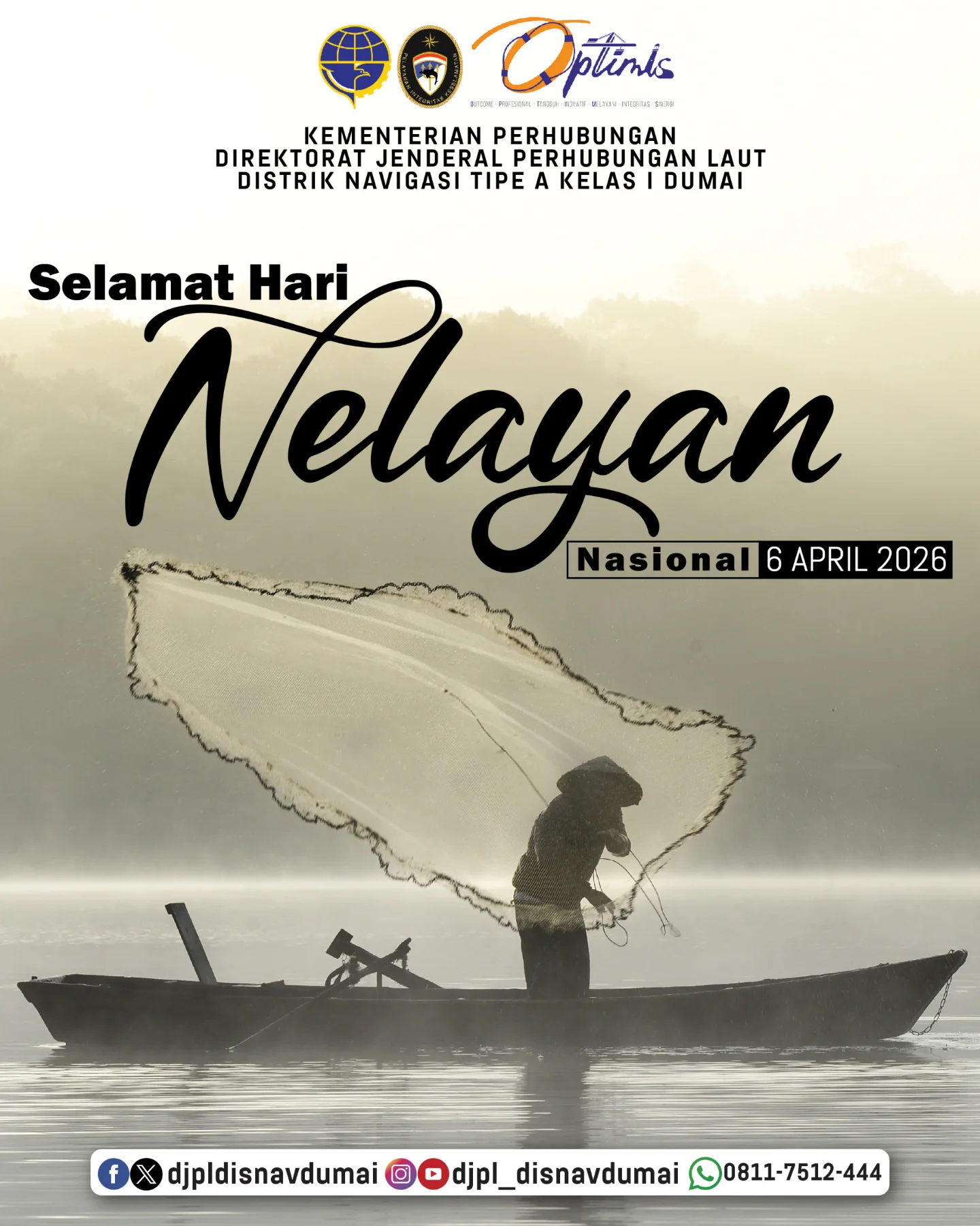 Selamat Hari Nelayan Nasional, 06 April 2026.