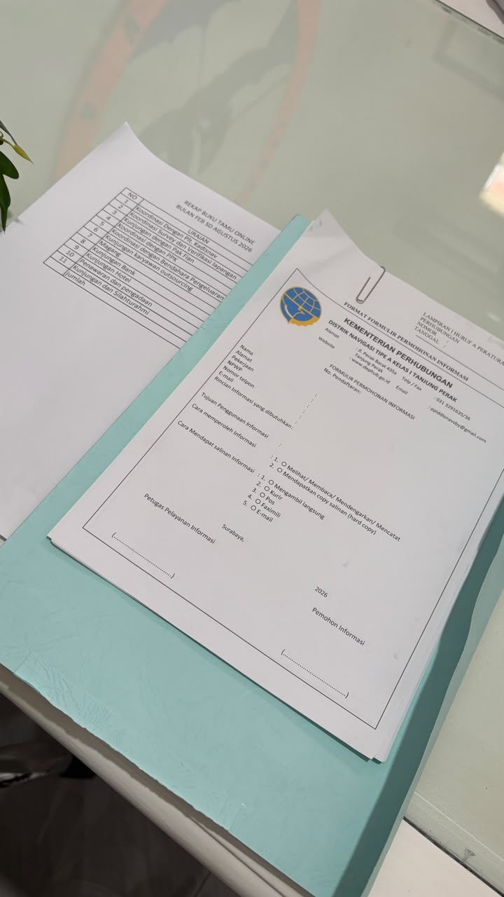 Formulir Permohonan Informasi cetak