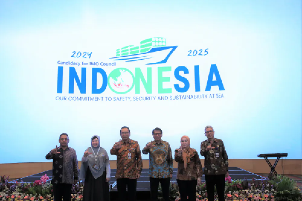 Launching Logo dan Tagline IMO
