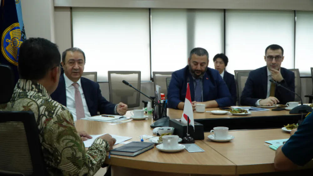 Pertemuan Dirjen Hubla dengan Delegasi Turkiye
