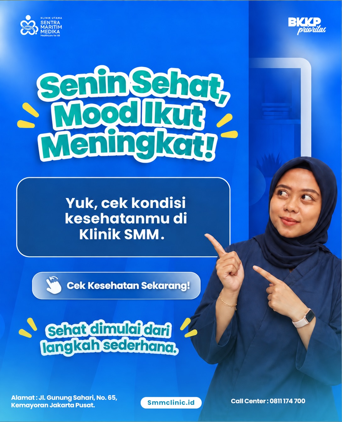 Cek Kesehatan di Klinik SMM