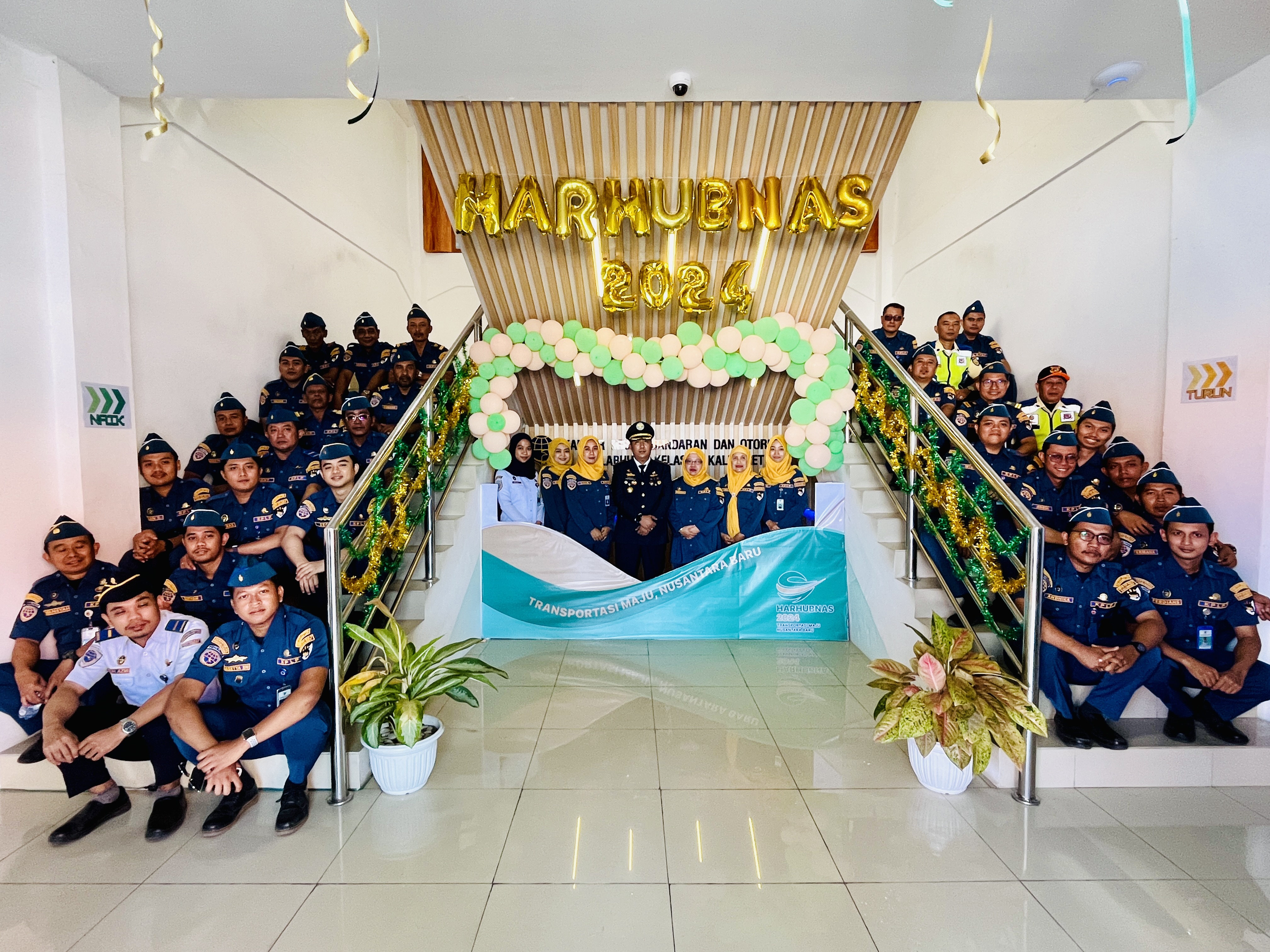 Pelaksanaan Upacara Memperingati Hari Perhubungan Nasional Tahun 2024