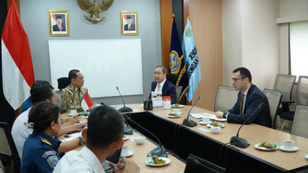 Pertemuan Dirjen Hubla dengan Delegasi Turkiye
