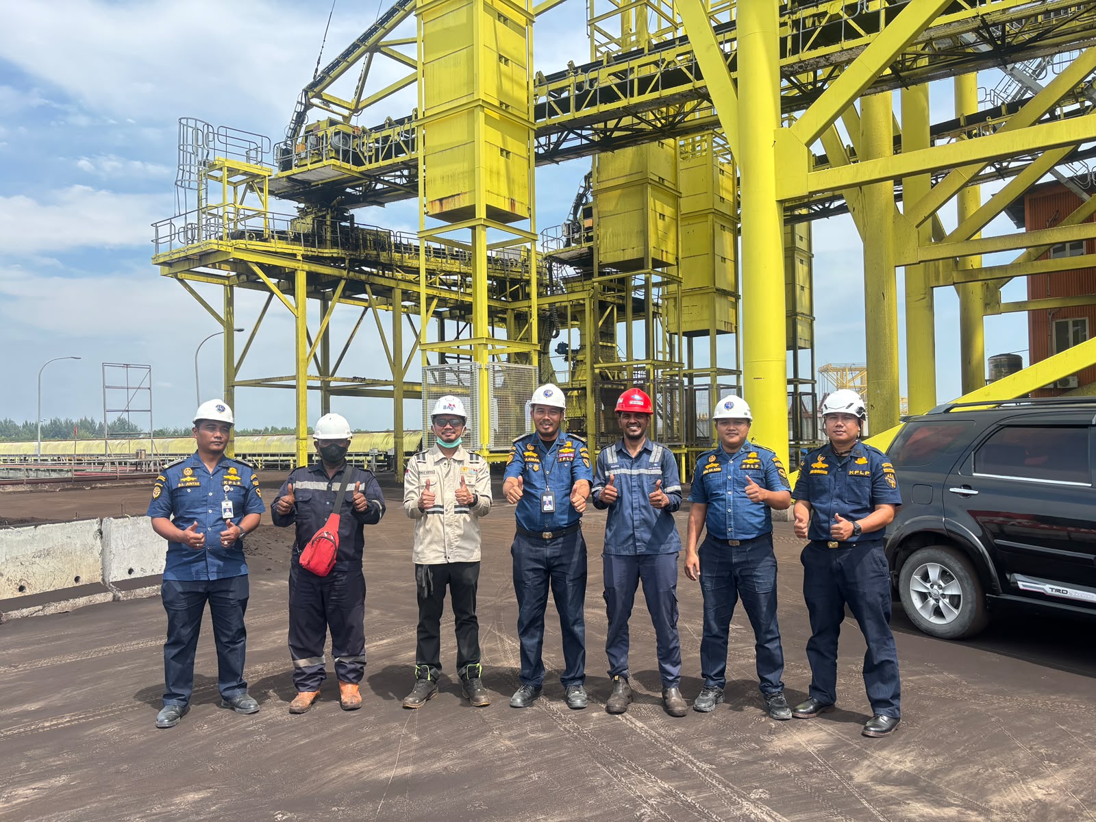 Monitoring di TUKS PT PLN Indonesia Power oleh Tim LALA dan Usaha Kepelabuhanan