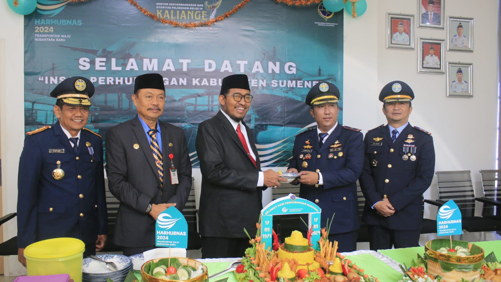 Pelaksanaan Upacara Memperingati Hari Perhubungan Nasional Tahun 2024