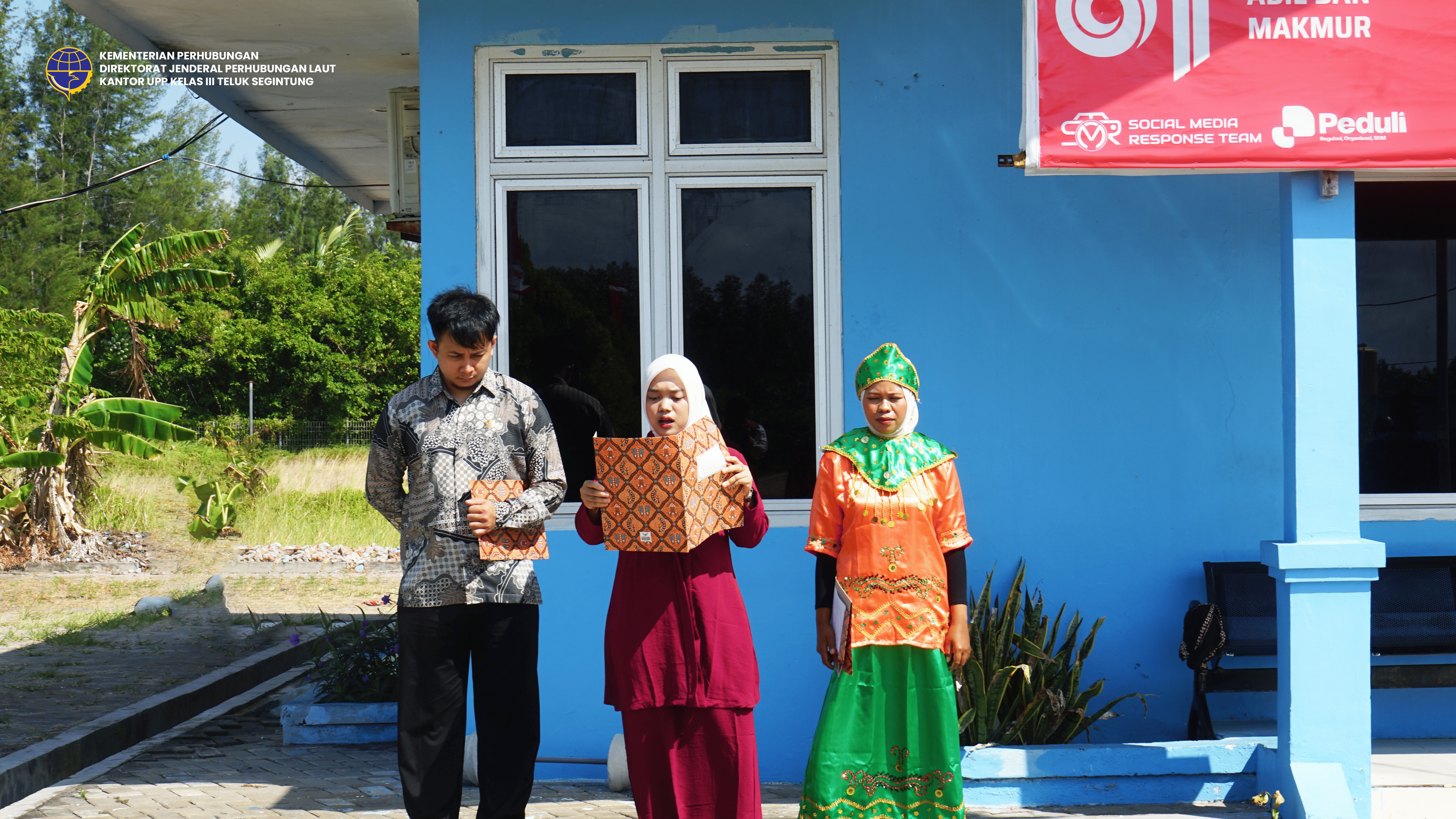 Kantor UPP Kelas III Teluk Segintung laksanakan upacara peringatan HUT Republik Indonesia KE - 81