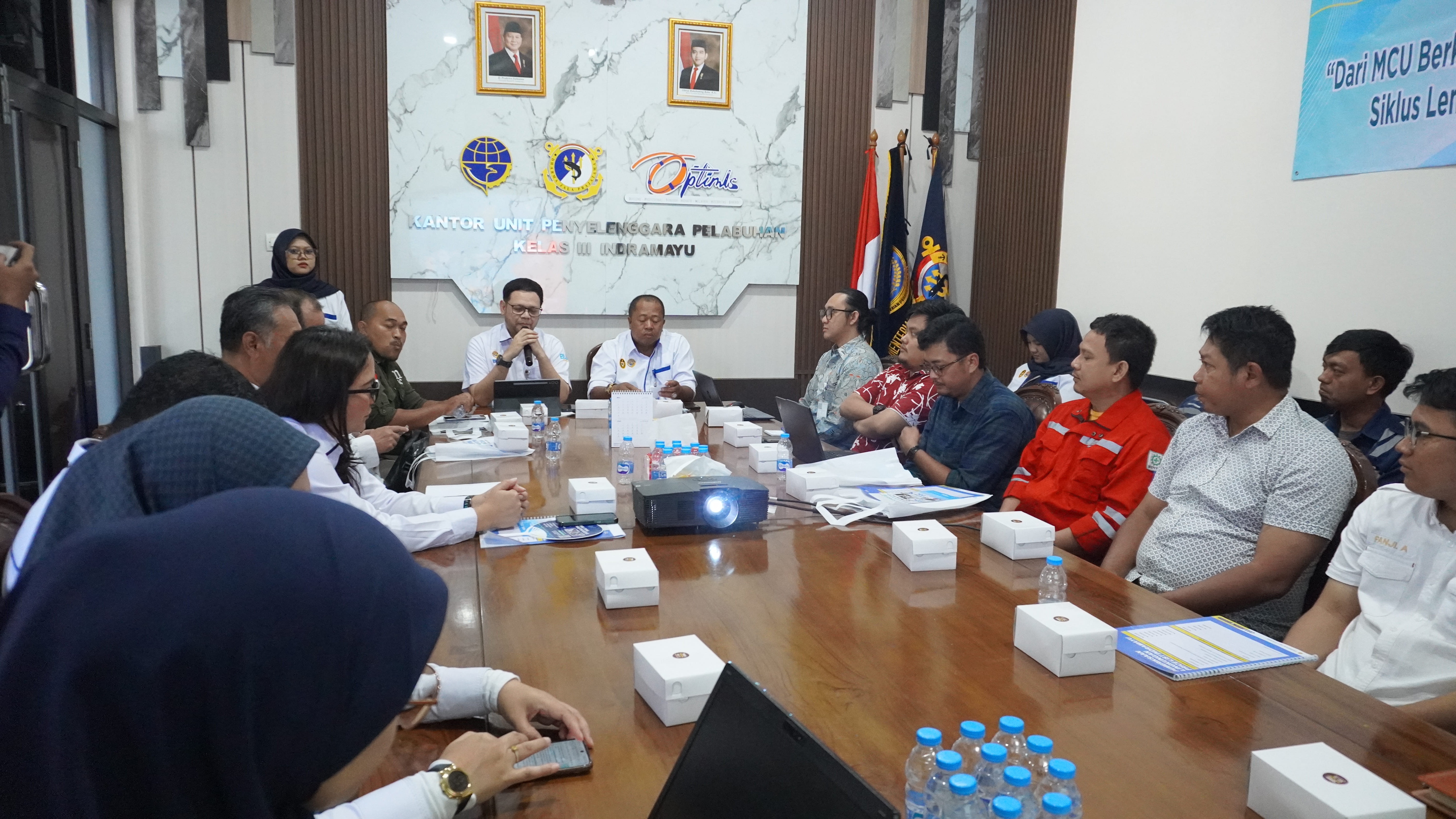 Sosialisasi K3 bersama BKKP