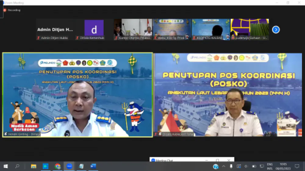 Penutupan POSKO Angkatan Lebaran 2023