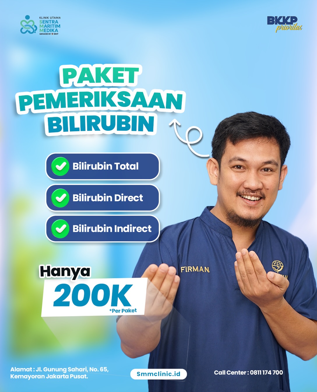 Paket Pemeriksaan Bilirubin