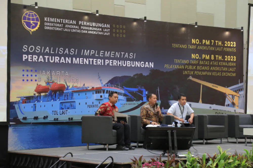 Sosialisasi Implementasi PM Perhubungan No PM 7 Tahun 2023 dan PM Tahun 2023