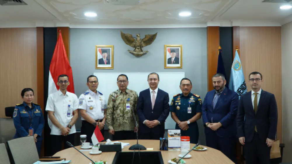 Pertemuan Dirjen Hubla dengan Delegasi Turkiye